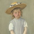 Мэри Кассат - Ребенок в соломенной шляпе